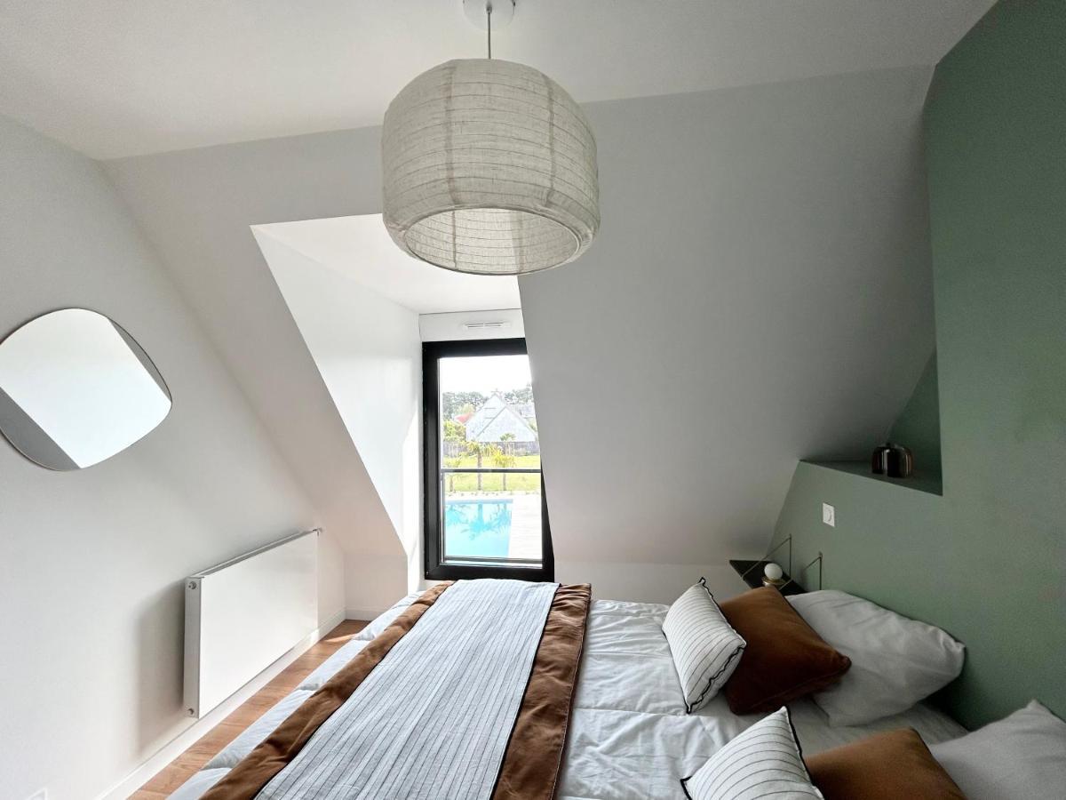 Superbe Villa Tout Confort Avec Piscine Chauffee Er Couverte Et Spa A 2 Pas De La Plage 富埃南 外观 照片