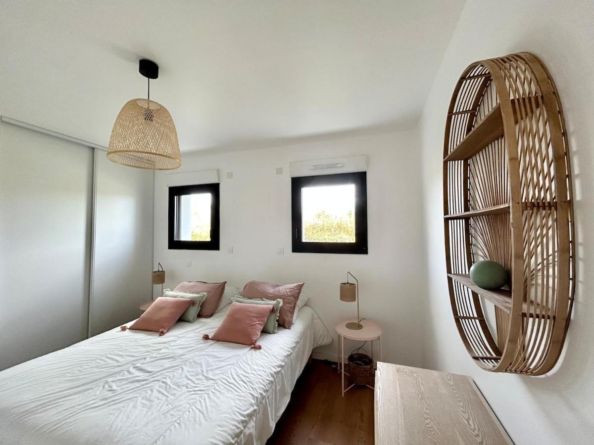 Superbe Villa Tout Confort Avec Piscine Chauffee Er Couverte Et Spa A 2 Pas De La Plage 富埃南 外观 照片