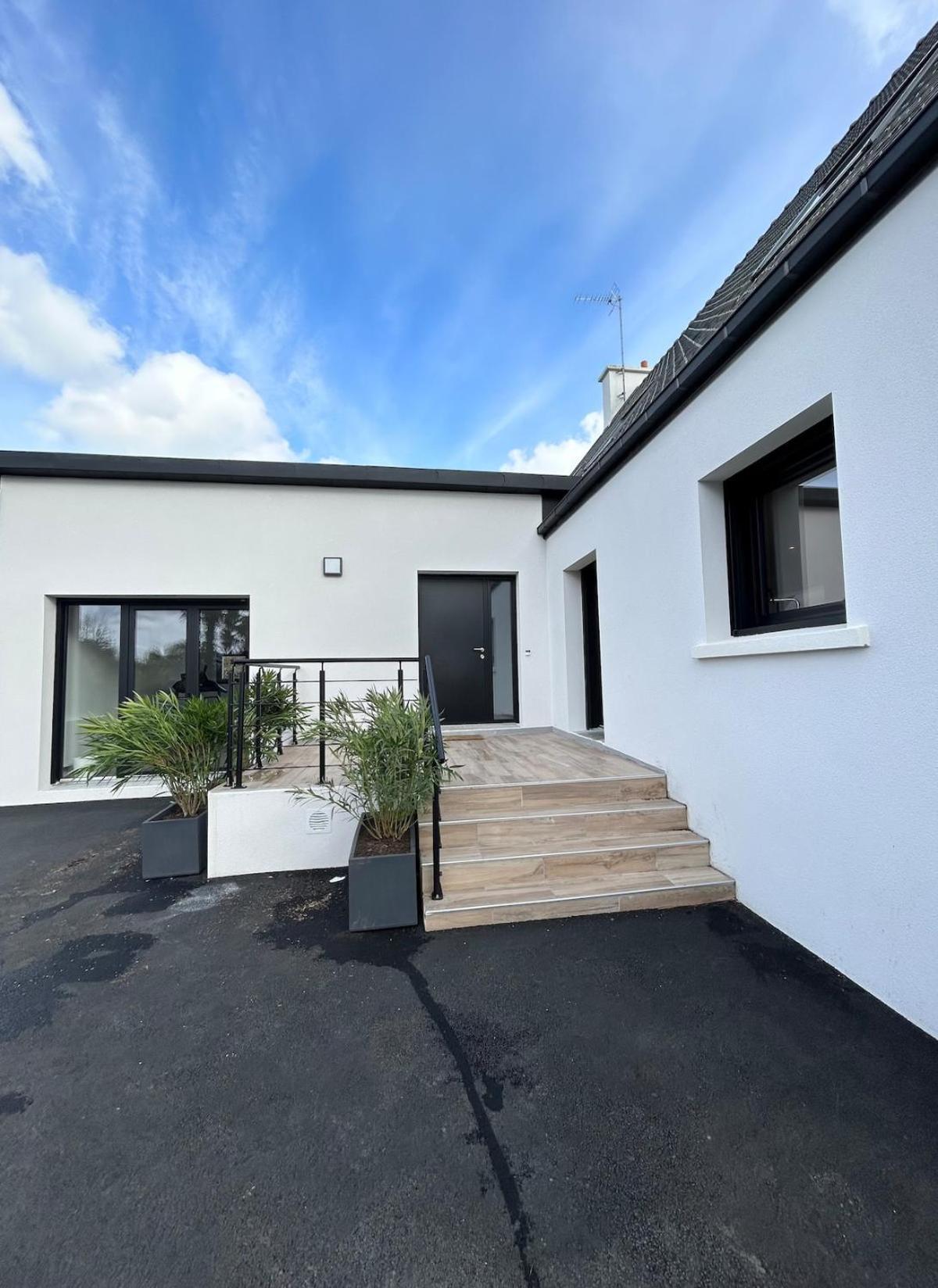 Superbe Villa Tout Confort Avec Piscine Chauffee Er Couverte Et Spa A 2 Pas De La Plage 富埃南 外观 照片